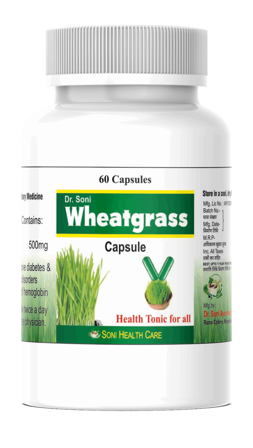 buy Soni wheatgrass extract capsule online