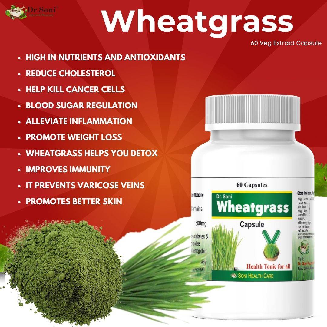 buy Soni wheatgrass extract capsule online